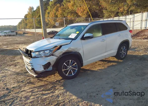 2017 Toyota Highlander Xle from USA, damaged, VIN 5TDKZRFH6HS511754